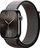 Rrip ore Crong Sport Band për Apple Watch 49mm, najlon, mbyllje me shul, i zi