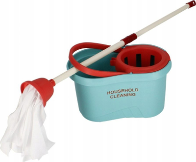 Set pastrimi lodër Mega Creative 523887, mop me kove, për kalamoj 3+, blu me të kuqe