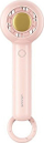 Ventilator dore USAMS US-ZB251 Candy Series, 1200mAh, me karabinë, rozë