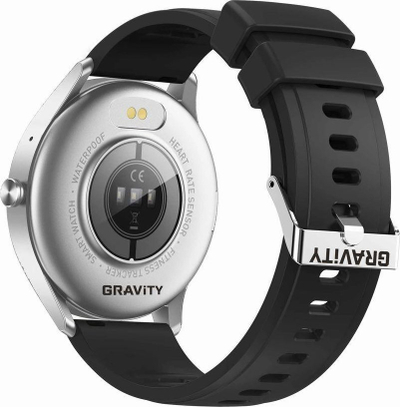 Smartwatch GRAVITY GT2 6 për goca, ekran 1.28", Bluetooth, argjendtë