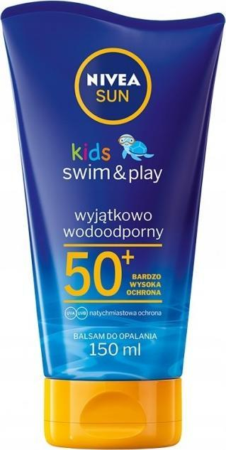 Крем за сонце за деца Nivea Sun Kids Ultra Protect &amp; Play, SPF 50+, 150ml