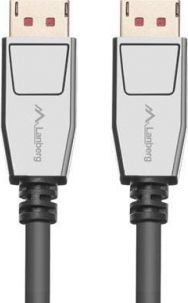 Kabllo Lanberg (CA-DPDP-20CU-0018-BK), DisplayPort në DisplayPort, 1.8 m, e zezë