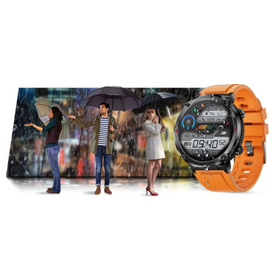 Ora inteligjente Gravity GT21-2, ekran 1.6", IP67, portokalli