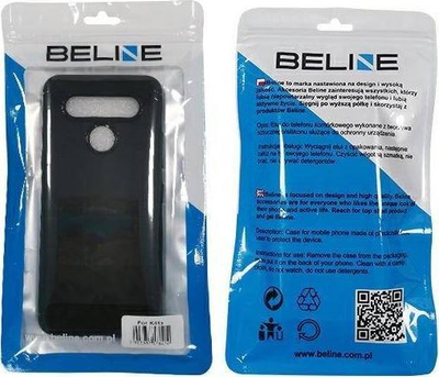 Mbrojtëse telefoni Beline Reinforced Carbon për iPhone 13 Mini 5.4", kundra goditjeve, e zezë