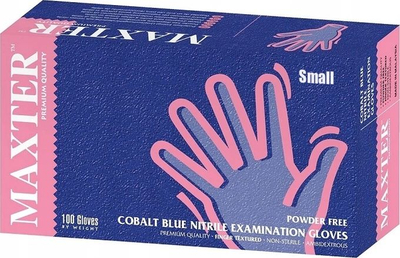 Doreza nitrili Maxter, madhësia S, blu