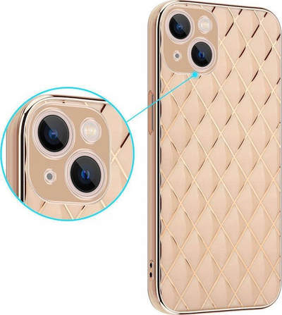 Mbulesë telefoni MX Luxury për Samsung A72 5G, TPU, me qepje, rozë