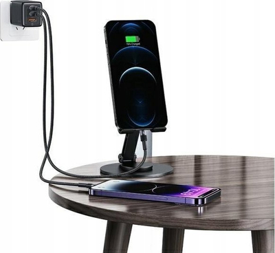 Kabllo USB Usams SY Series SJ729, USB C me Lightning, 1.2m, 30W, e zezë