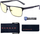 Компјутерски очила Gunnar Optiks Pendleton, леќи Amber, црна рамка Slate