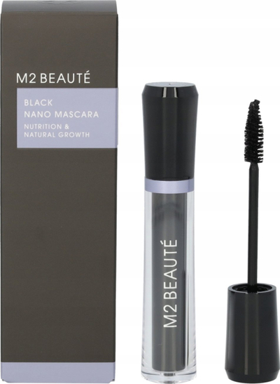 Maskarë M2 Beauté Black Nano Mascara, 6ml, e zezë