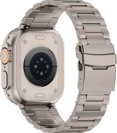 Rrip ore Tech-Protect Stainless Pro për Apple Watch, çelik inox, 42-49mm, titanium