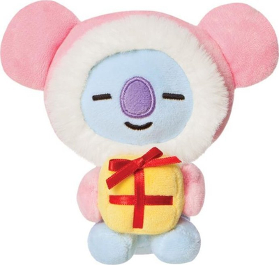 Lodër pelushi BT21 KOYA Winter, figurë dimri, blu