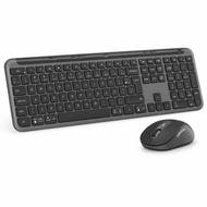 Set LOGITECH Signature Slim, tastierë + maus, të zeza/hirta