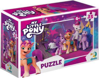 Puzzle Dodo Mini My Little Pony, 35 copë, me shumë ngjyra