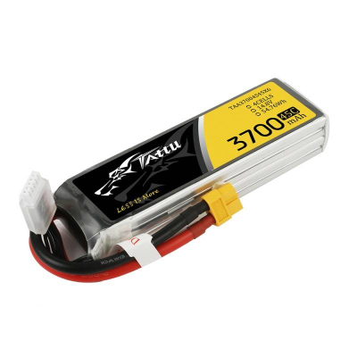 Bateri LiPo Tattu TAA37004S45X6, 14.8V, 3700mAh, e verdhë