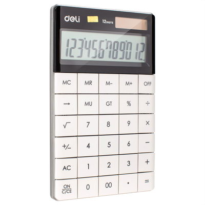 Kalkulator DELI 1589 modern 12digit i bardhë 1/10