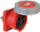 Prizë industriale paneli Twist, 125A, 400V 3P+N+PE, e kuqe