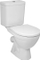 Kombinim WC JIKA LYRA PLUS, Dual Flush 6/3L, dalje horizontale, i bardhë