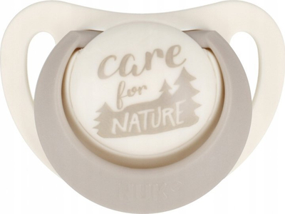 Biberon latex NUK For Nature, set 2 copë, 0–6 muajsh, i bardhë