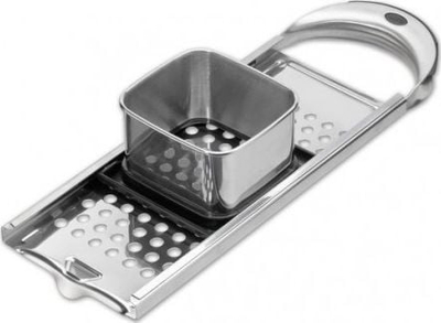 Shtypëse njokash Gefu Tradizione, çelik inox, dorezë ergonomike, argjendtë