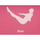 Tapet yoga i palosshëm EB Fit, 170x60 cm, 3 mm, rozë