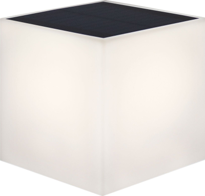 Dritë murale diellore Newgarden Wally LED, 12x12 cm, e bardhë
