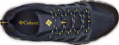 Këpucë trekking Columbia Crestwood 1781181464, për burra, lëkurë zamos, nr. 42.5, blu navy