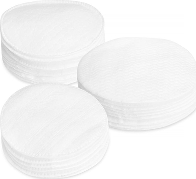 Disketa pambuku kozmetik ActiveShop Oval, 500 g, të bardha