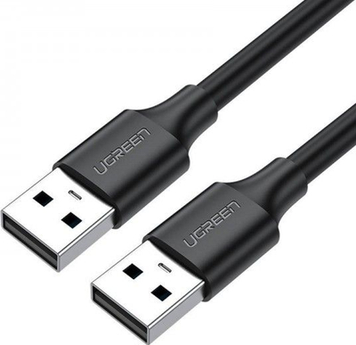 Kabllo USB Ugreen UGR391BLK, USB A në USB A, 1 m, e zezë