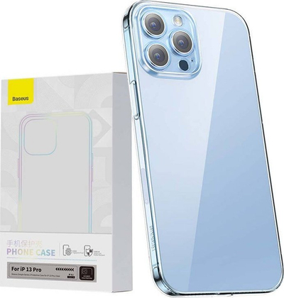 Mbrojtëse telefoni Baseus Simple, për iPhone 13 Pro, TPU, transparente