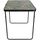 Tavolinë kampingu ST Garden Folding Suitcase, 80x60x70 cm, alumin, me lule