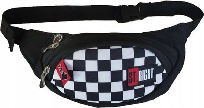 Çantë beli St. Majewski WB2 K-Pop Chain, që s’e kap uji, me figura shahu, e zezë