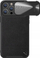 Kapak telefoni Nillkin CamShield Leather Case S për iPhone 13 Pro Max, me mbrojtje kamere, material lëkure, i zi