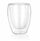 Стаклена чаша DOBLO Double Walled, 300 ml, транспарентна