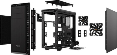 be quiet! Pure Base 600 ATX Midi Tower PC Куќиште, Црно