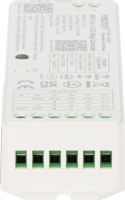 Kontrollues LED Milight Miboxer WL5, 5 në 1, Wi-Fi, i bardhë