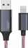 Kabllo karikimi Somostel Flowing LED Lightning, 1.2m, 3.1A, e kuqe