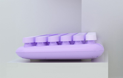 Set tastierë dhe maus Mofii Candy New, wireless 2.4G, layout anglisht, vjollcë