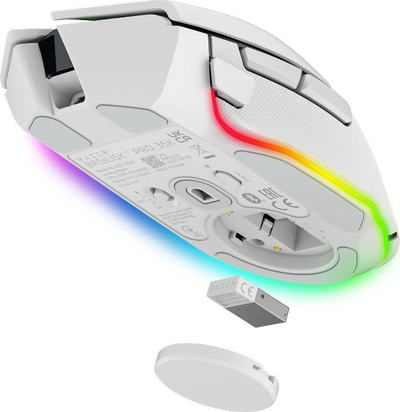 Maus gaming Razer Basilisk V3 Pro, optik 35000 DPI, wireless RF Bluetooth USB, i zi