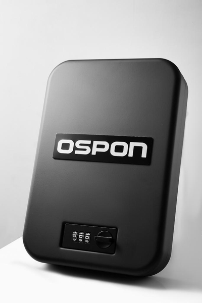 Kasafortë për armë, OSPON, 3-shifëror, e zezë