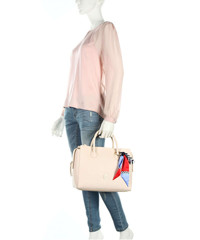 Çantë krahu Tommy Hilfiger Charming Tommy Satchel Tapioca