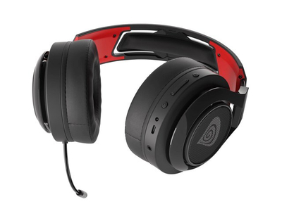 Kufje Genesis Selen 400, wireless, të kuqe