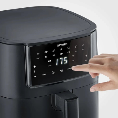 Fritezë me ajër Severin AF 2462, 7 L, 1700 W, e zezë