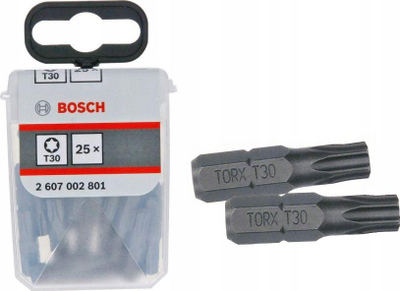Majë kaçavide Bosch EXH, T30x25mm, 25 copë