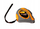 Metër matëse Corona C1015, 5m, 19mm, gri portokalli