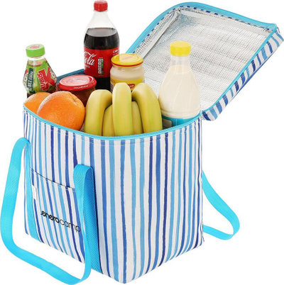 Çantë termike Enero Camp Picnic, 28L, me alumin brenda, gri