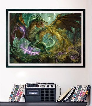 Puzzle Clementoni Dungeons &amp; Dragons, 1000 copa, 70 x 50 cm, me shumë ngjyra