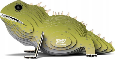 Puzzle 3D Eugy Tuatara, 24 pjesë, lodër edukative, për fëmijë 6+