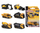 Set lodrash ndërtimi Majorette Volvo Construction Premium, 6 modele, shkalla 1:64, shumëngjyrësh