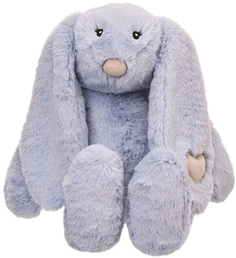 Lodër pelushi lepurush BEPPE Little Bunny Missimo, 28cm, blu
