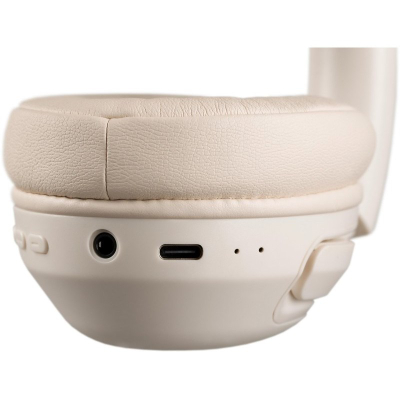 Kufje Bluetooth Defender Freemotion B475 ANC, over ear, me mikrofon, beige